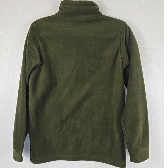 Columbia NWT Green Black Full Zip Pockets Winter BOYS Jacket L - Picture 2 of 5